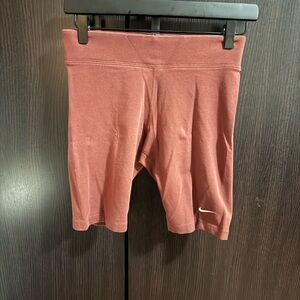 Nike Terracotta Biker Shorts